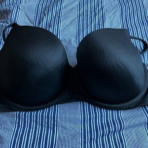 Cacique black boost plunge bra